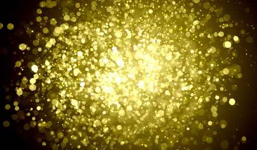 Yellow abstract light background